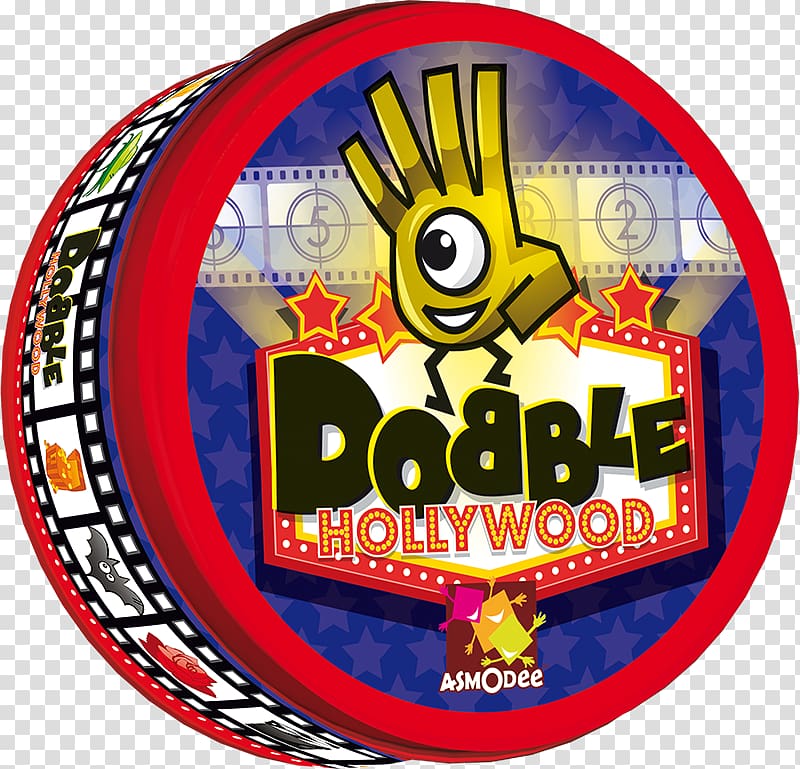 Asmodee Dobble Hollywood Card game Uno, newcomers enjoy exclusive activities transparent background PNG clipart