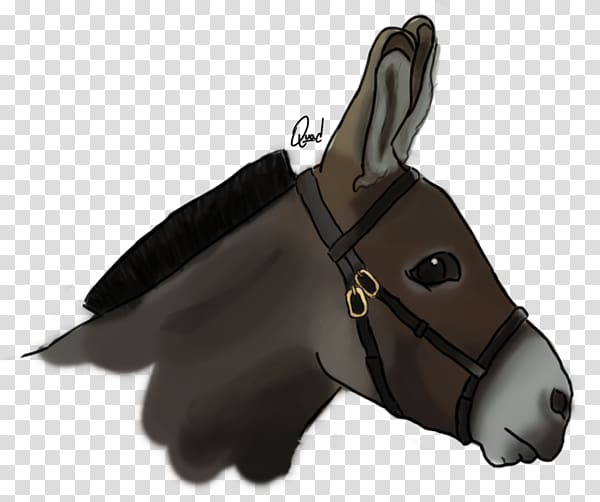 Bridle Donkey Halter, danger zone transparent background PNG clipart