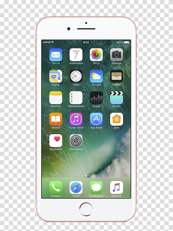 Apple iPhone 7 Plus Apple iPhone 8 Plus iPhone 6s Plus, big apple transparent background PNG clipart