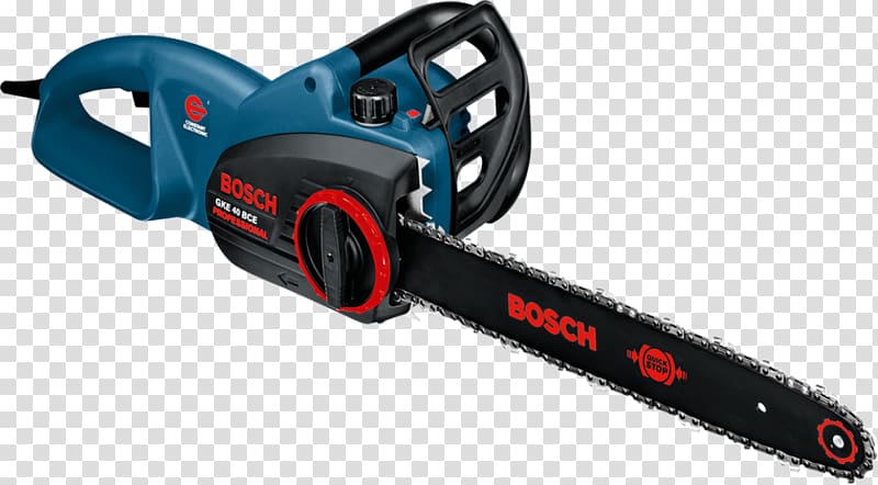 Chainsaw Tool Robert Bosch GmbH Electric motor, chainsaw transparent background PNG clipart