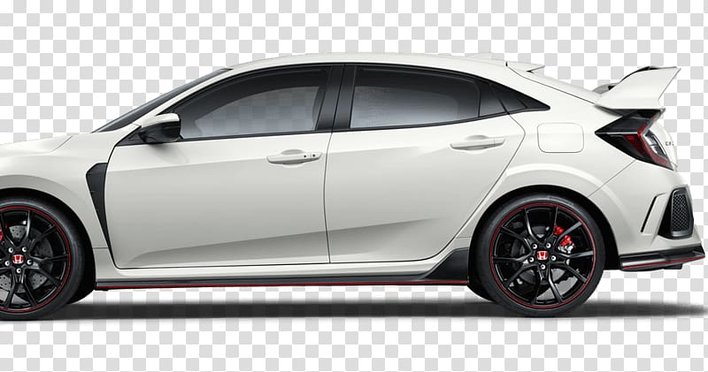 2018 Honda Civic Type R Car dealership Honda Accord, side profile transparent background PNG clipart