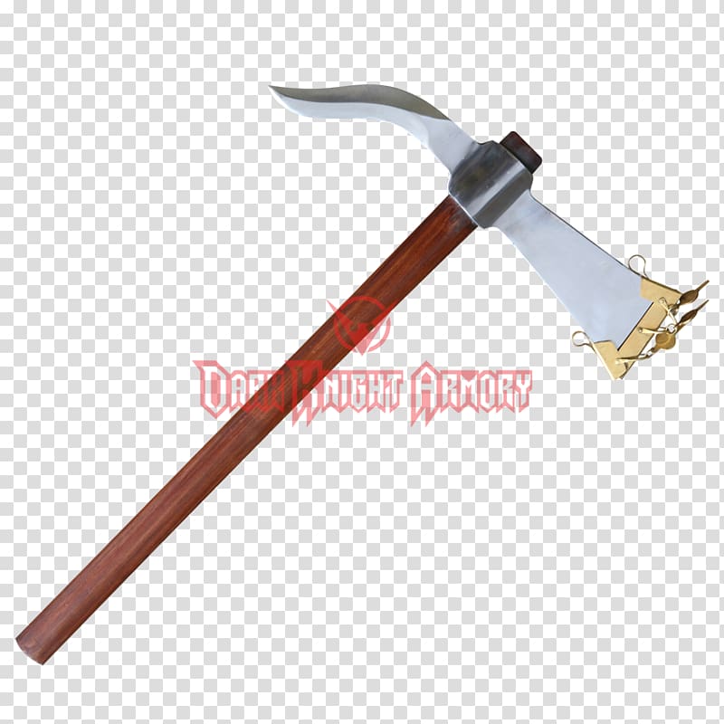 Pickaxe War hammer Middle Ages, hammer transparent background PNG clipart