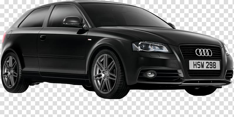 Audi A3 Black Edition Car Audi Sportback concept Audi A3 Sportback Black Edition, Black Audi Car transparent background PNG clipart