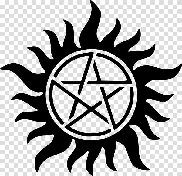Castiel Bobby Singer Dean Winchester Sigil Logo, demon transparent background PNG clipart