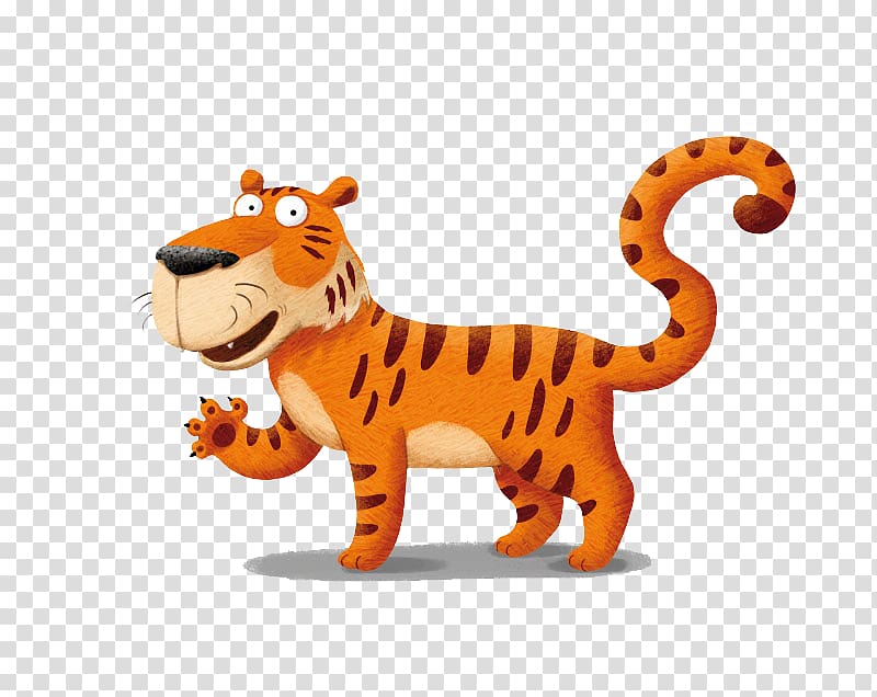 Tiger Lion Drawing Big cat Illustration, Cartoon lion transparent background PNG clipart