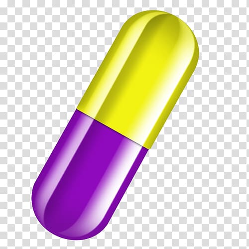 Capsule Tablet Yellow Blue Color, tablet transparent background PNG clipart