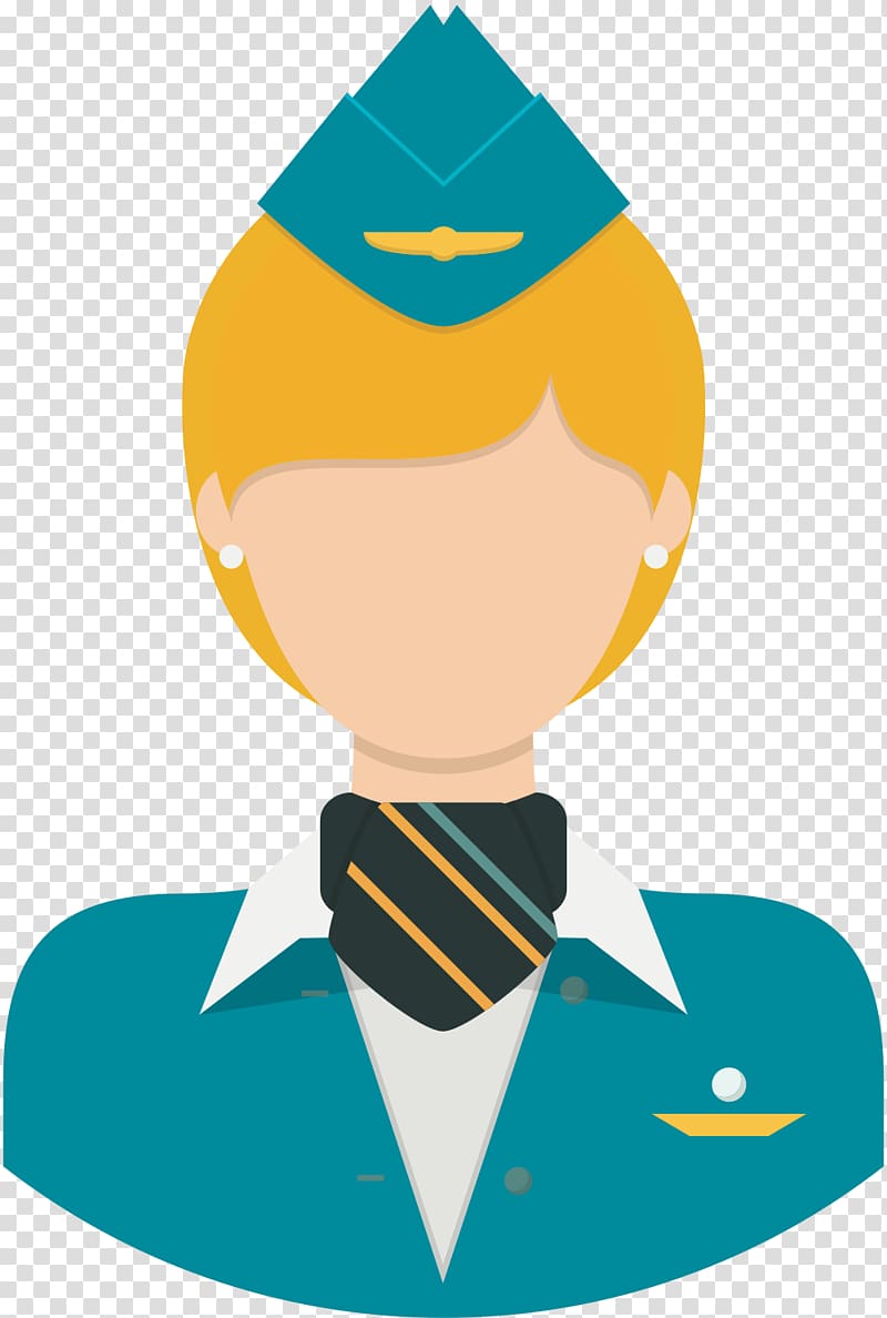 Stewardess transparent background PNG clipart