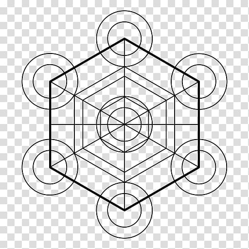 Sacred geometry Cube Metatron Mandala, cube transparent background PNG clipart