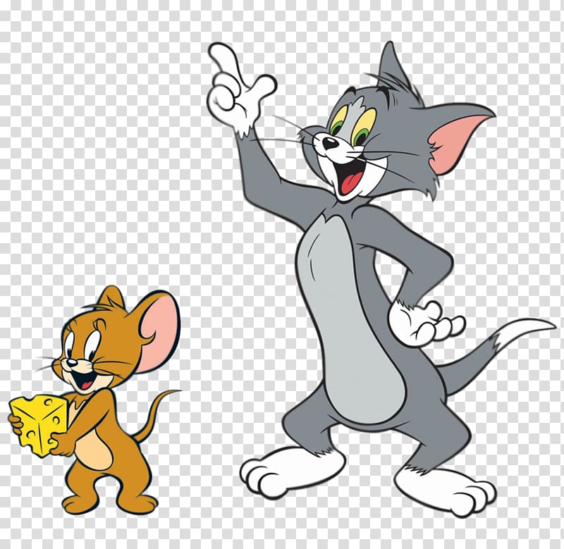 Tom and Jerry art, Tom Cat Jerry Mouse Tom and Jerry Hanna-Barbera Animation, tom and jerry transparent background PNG clipart