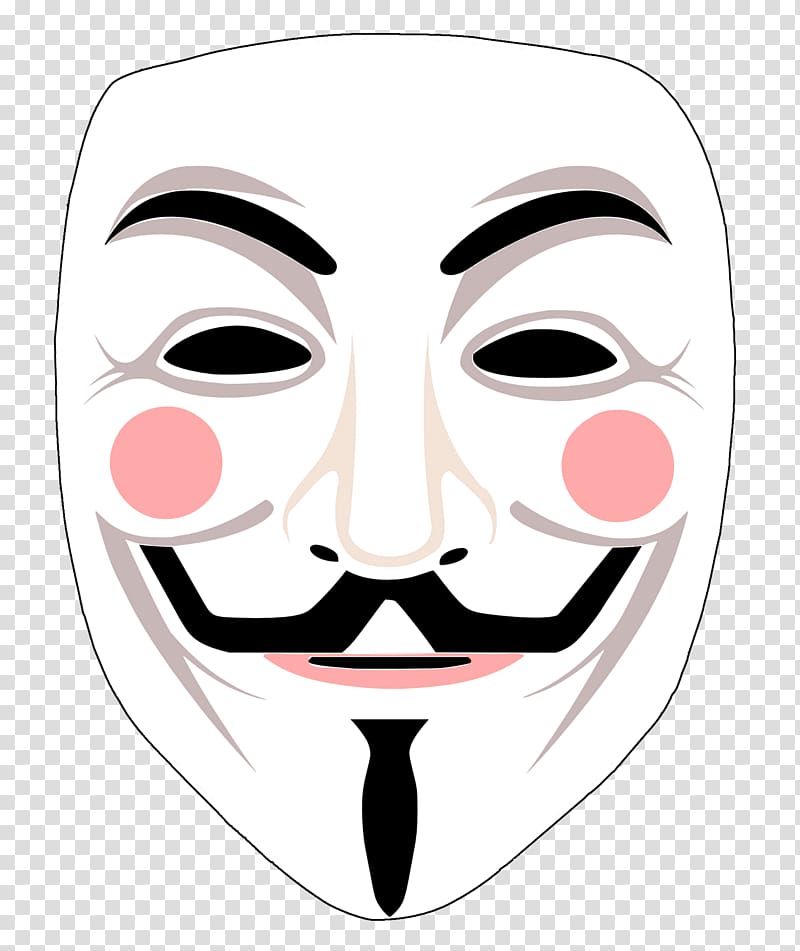 Gunpowder Plot Paper Guy Fawkes mask Guy Fawkes Night, anonymous mask transparent background PNG clipart