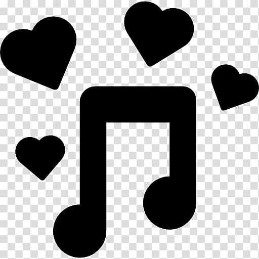 Musical note Computer Icons Music , romantic transparent background PNG clipart