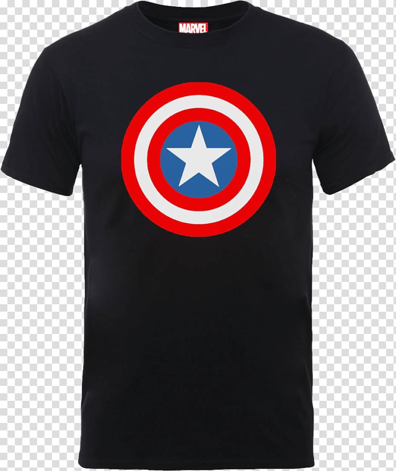 Black Panther T-shirt Captain America Wakanda Marvel Comics, shield chart sign transparent background PNG clipart