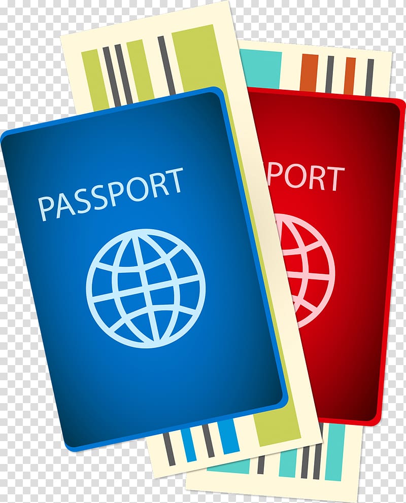 Icon, Passport tickets transparent background PNG clipart