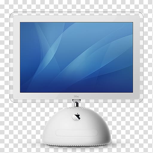 white iMac, computer monitor accessory screen multimedia, Imac g4 transparent background PNG clipart