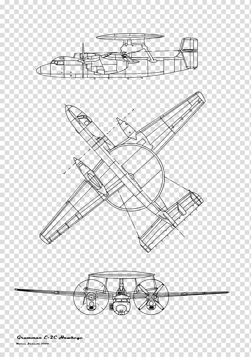 Northrop Grumman E-2 Hawkeye Airplane Aircraft Grumman C-2 Greyhound Boeing E-3 Sentry, airplane transparent background PNG clipart