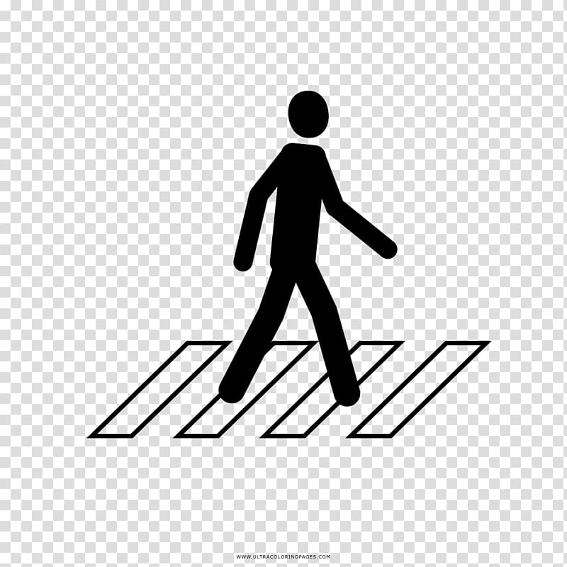 Drawing Pedestrian crossing Coloring book, faixa transparent background PNG clipart