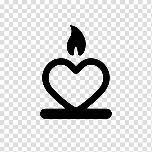 Children\'s Hospital of Bandar Abbas Computer Icons Silhouette, burning heart shaped flame transparent background PNG clipart