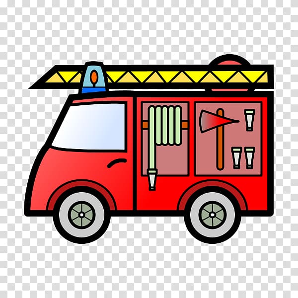 Car Fire engine Emergency vehicle Motor vehicle, ballon transparent background PNG clipart