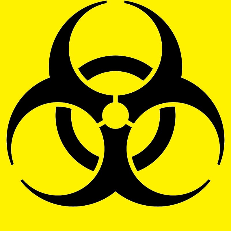 Biological hazard Hazard symbol Toxin , Chemistry Symbol transparent background PNG clipart