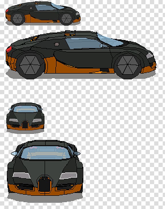 Supercar Bugatti Veyron 16.4 Super Sport Sports car, bugatti transparent background PNG clipart
