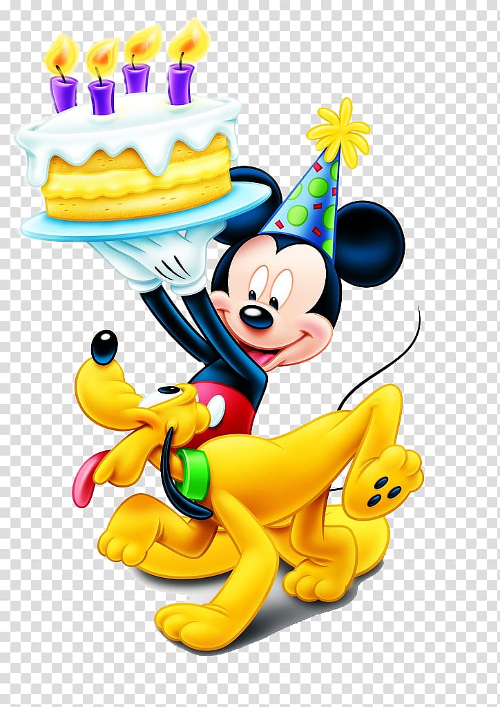 Mickey Mouse Minnie Mouse Pluto Birthday The Walt Disney Company, mickey mouse transparent background PNG clipart