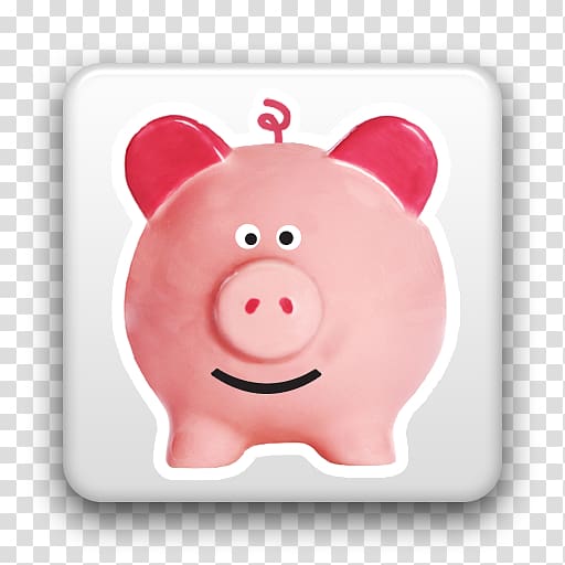 Peter Pig\'s Money Counter Piggy bank Currency-counting machine, pig money transparent background PNG clipart