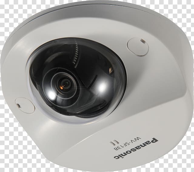 Panasonic IP Mini Dome Camera HD IP camera Closed-circuit television, Camera transparent background PNG clipart