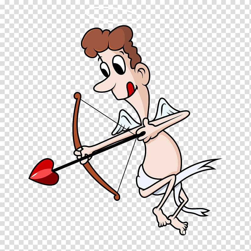 Drawing Animation Cartoon, Vintage Adult Cartoon Cupid transparent background PNG clipart
