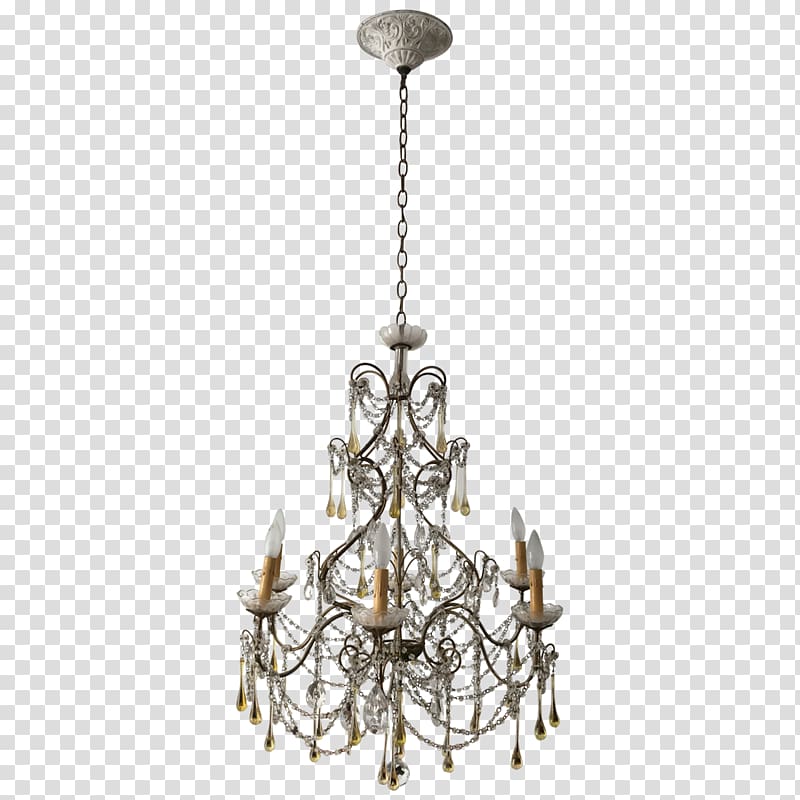 Light fixture Chandelier Lighting Rococo, chandelier transparent background PNG clipart