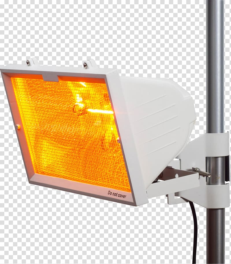 Infrared heater Patio Heaters Central heating, lampholder transparent background PNG clipart
