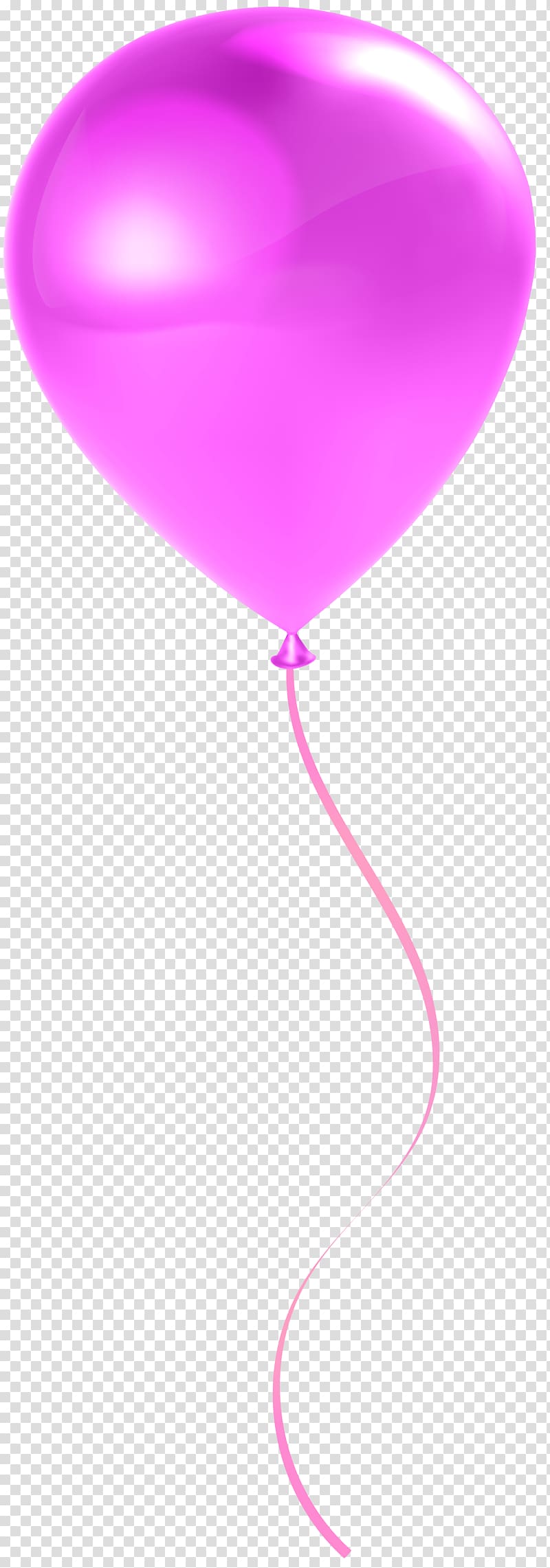 pink balloon art, Balloon Petal Design Product, Single Pink Balloon transparent background PNG clipart