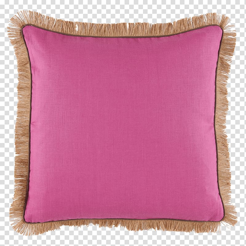 Throw Pillows Cushion Pink Color, pillow transparent background PNG clipart