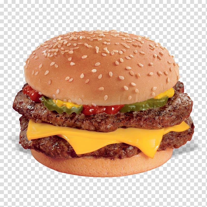Cheeseburger Hamburger Bacon Veggie burger French fries, bacon transparent background PNG clipart