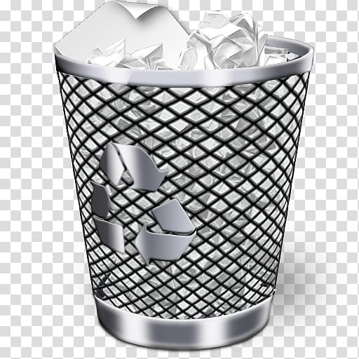Icon Recycling bin Trash Waste container, Trash can transparent background PNG clipart