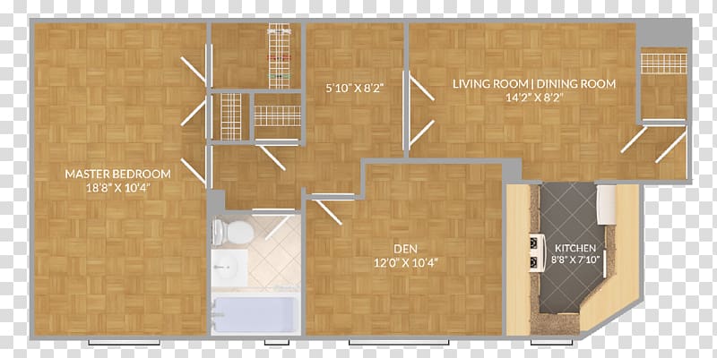 Stuyvesant Town–Peter Cooper Village Floor plan Home Apartment, furniture floor plan transparent background PNG clipart