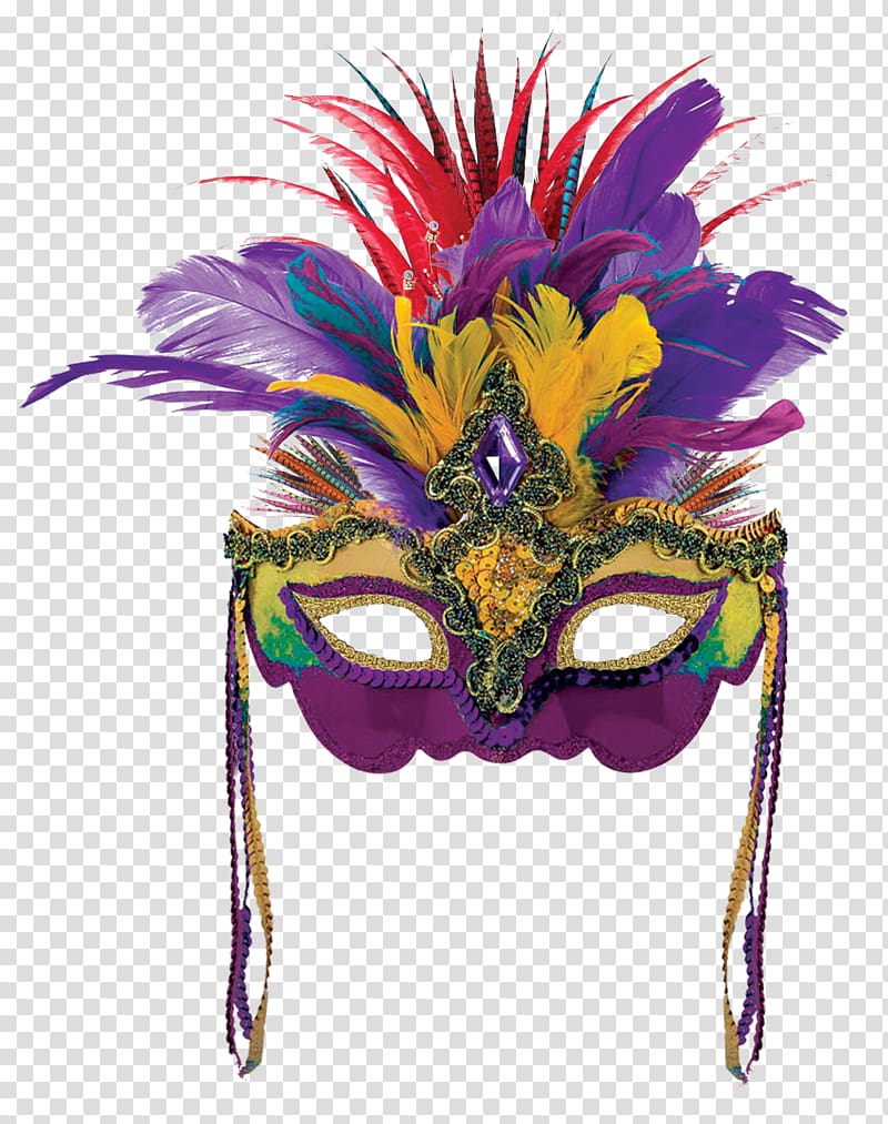 Purple and brass-colored jester mask, Carnival of Venice T-shirt