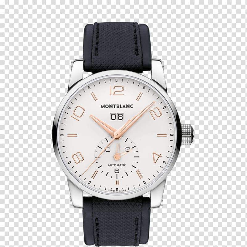 Montblanc Outlet Watch Clock Jewellery, Montblanc watches Silver watches mechanical male watch transparent background PNG clipart