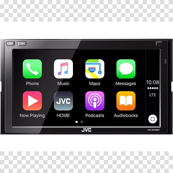 Vehicle audio JVC KW-M730BT ISO 7736 JVC, 6.8 inch In-Dash Car Bluetooth Receiver, jvc transparent background PNG clipart