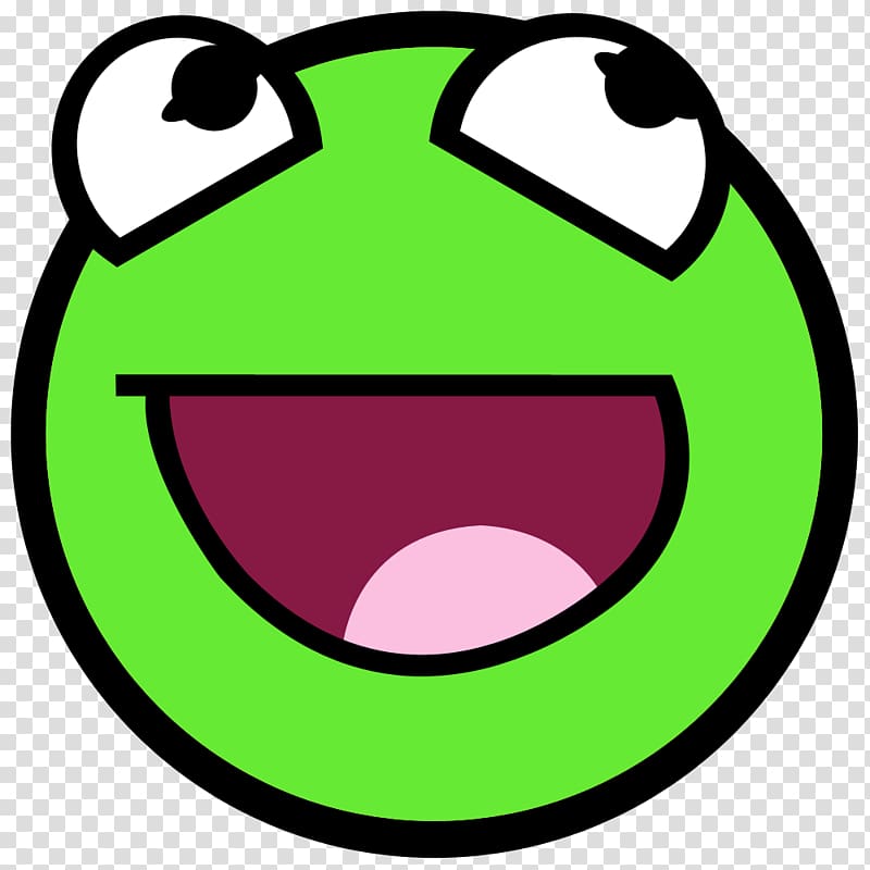 Smiley Face Desktop Emoticon, Green Smiley Face transparent background PNG clipart