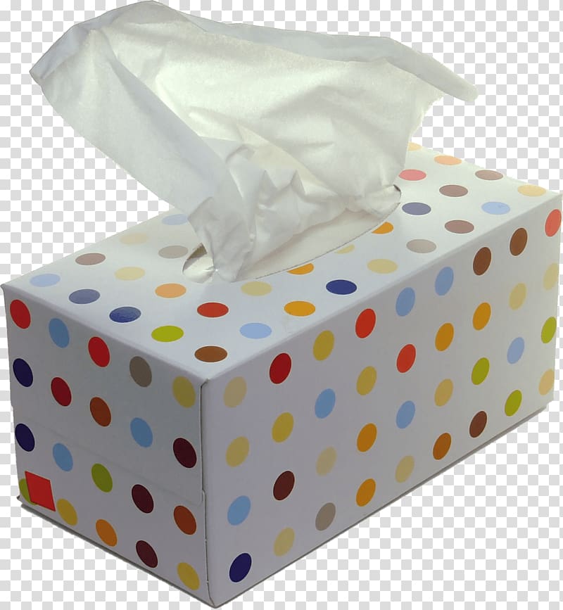 Facial Tissues Paper Lint Box, rectangular transparent background PNG clipart