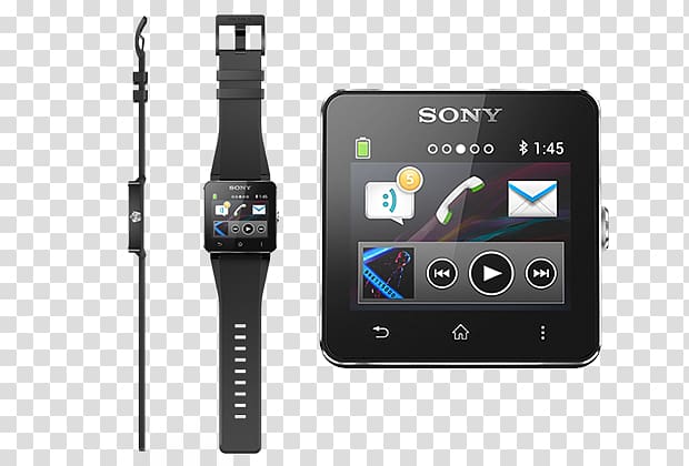 Xperia Play Samsung Galaxy Gear Sony SmartWatch 2, watch transparent background PNG clipart