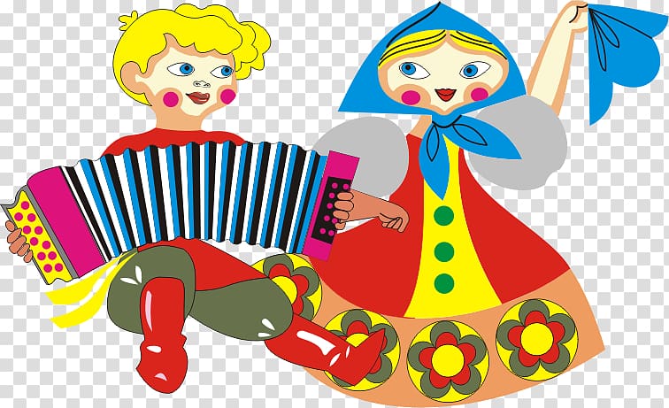 Russian Dance Song Chastushka Music, others transparent background PNG clipart