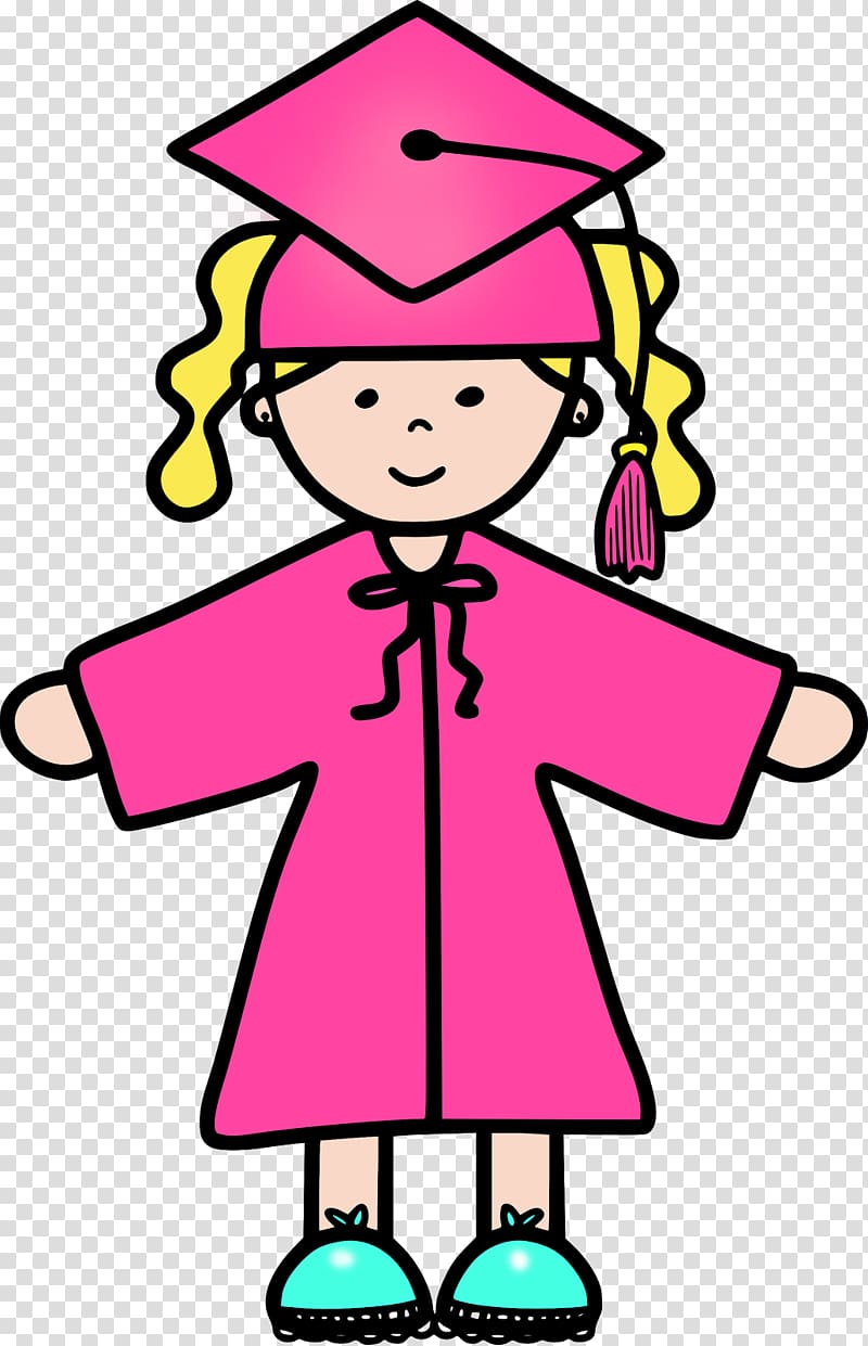 Graduation ceremony Kindergarten Pre-school , Girl Graduation transparent background PNG clipart