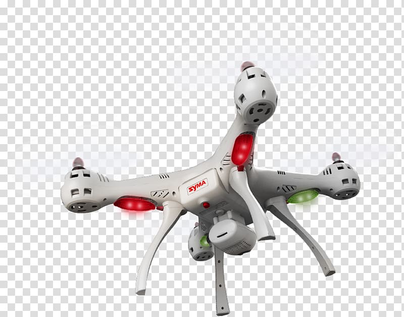Quadcopter First-person view Syma X8SW Unmanned aerial vehicle Syma X8HW, Remote Control Aircraft transparent background PNG clipart