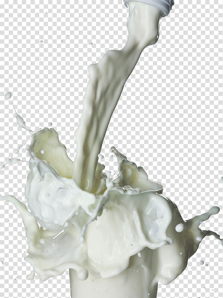 milk , Cocktail Banana Flavored Milk Smoothie Splash, milk,splash transparent background PNG clipart