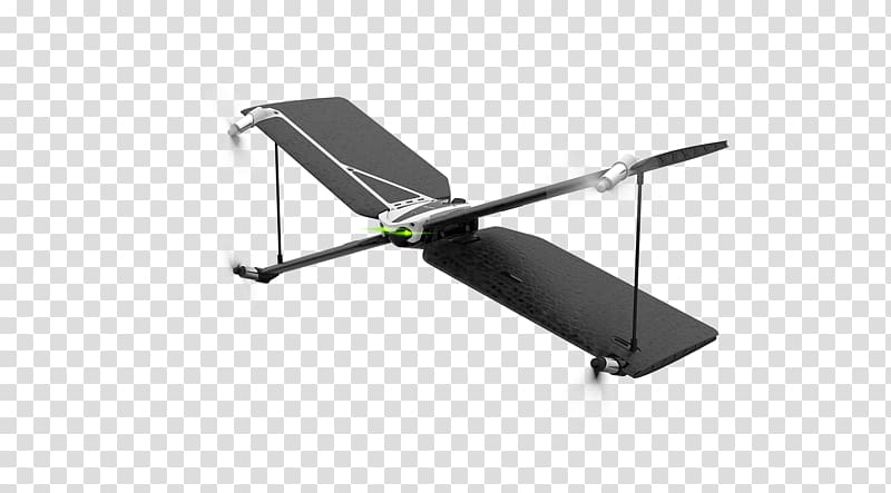 Fixed-wing aircraft Parrot AR.Drone Parrot Disco Parrot Bebop Drone Unmanned aerial vehicle, swinging transparent background PNG clipart