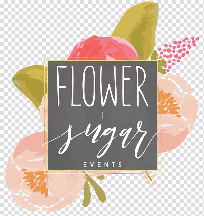 Flower and Sugar Events Wedding Floristry Party, florals transparent background PNG clipart