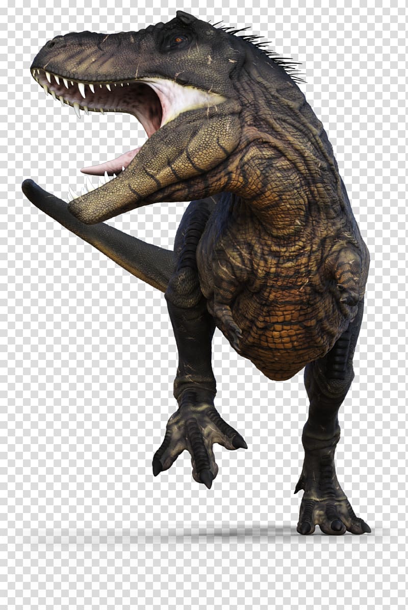 monster illustration, Tyrannosaurus Velociraptor Triceratops Spinosaurus Dinosaur, t rex transparent background PNG clipart