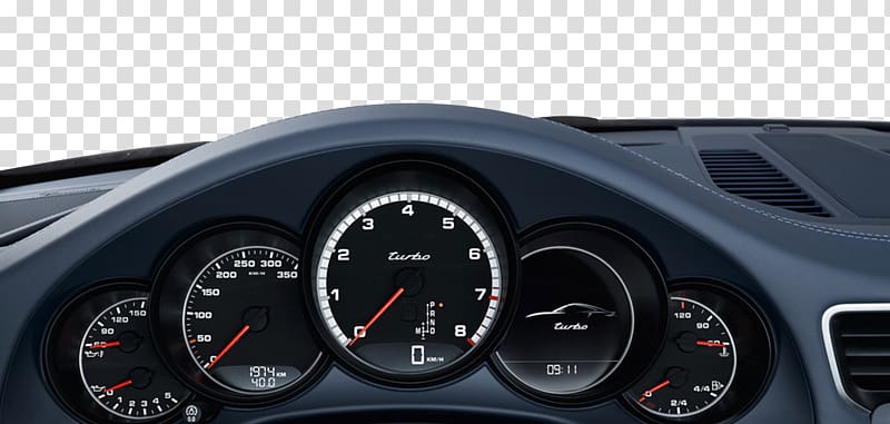 Sports car Porsche Cayenne Dashboard, Porsche Cayenne car dashboard transparent background PNG clipart