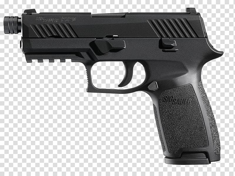 SIG Sauer P320 Semi-automatic pistol Sig Holding .357 SIG, Handgun transparent background PNG clipart